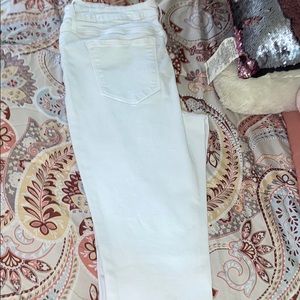 White Old Navy /Rockstar Jeans